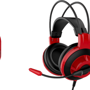 MSI DS501 Auriculares Gaming Negro/Rojo
