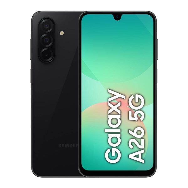 Samsung Galaxy A26 5G – 6.7" | 6GB RAM | 128GB | Dual SIM | Negro