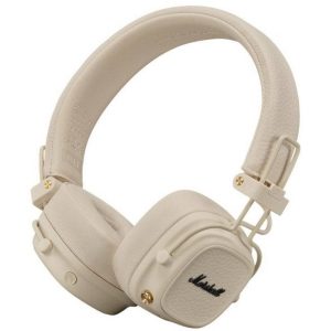 Marshall Major V – Auriculares Bluetooth Plegables (Color Crema)