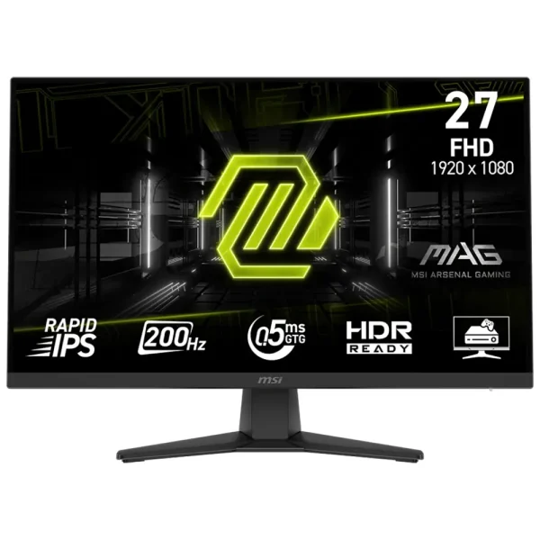 Monitor Gaming MSI MAG 272F 27" IPS Full HD 200Hz FreeSync Premium HDR