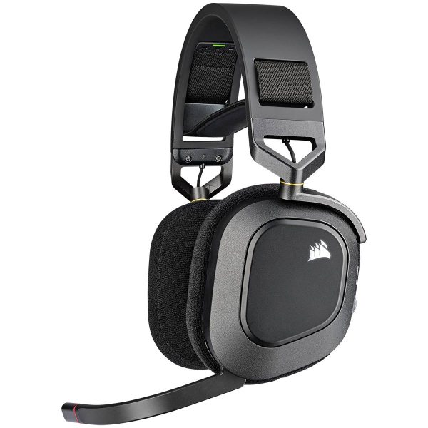 Auriculares Gaming Corsair HS80 RGB Wireless – Carbon