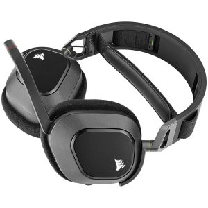 Auriculares Gaming Corsair HS80 RGB Wireless – Carbon