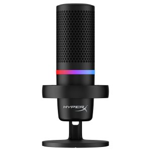 HyperX DuoCast Micrófono USB – Usado, Funcional, Falta Adaptador de Montaje