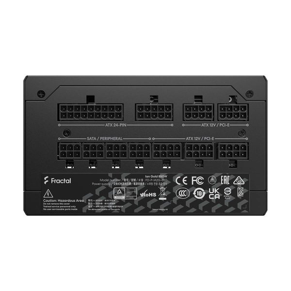 Fractal Design Ion Gold 850W – Fuente de Alimentación 80 Plus Gold | Reacondicionada Grado B - Imagen 2