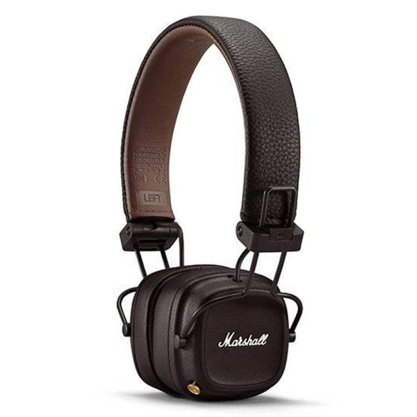 Marshall Major IV – Auriculares Bluetooth Marrones | Para Piezas / Con Defecto