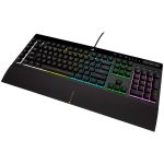 Teclado Corsair K55 RGB Pro XT Gaming con teclas de goma PT